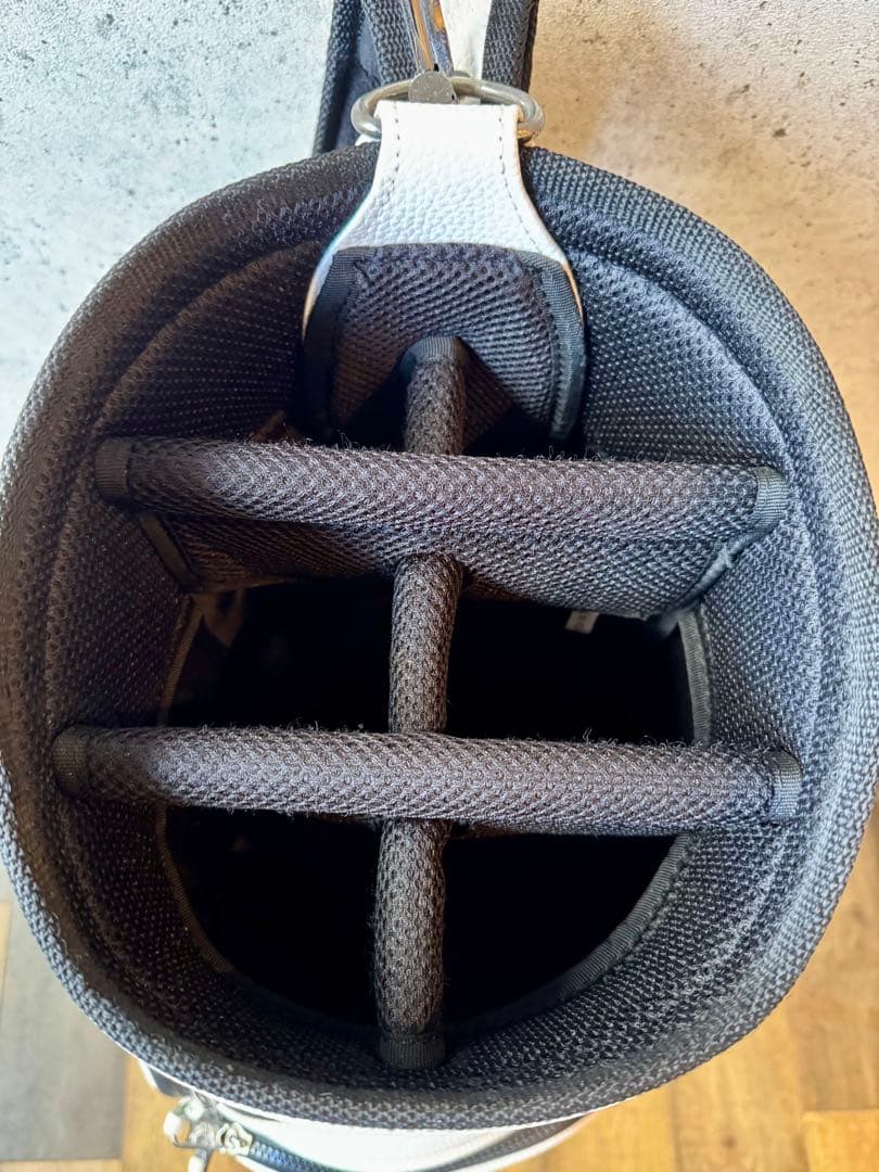 JONES RIDER キャディバッグ ホワイト・ベージュ