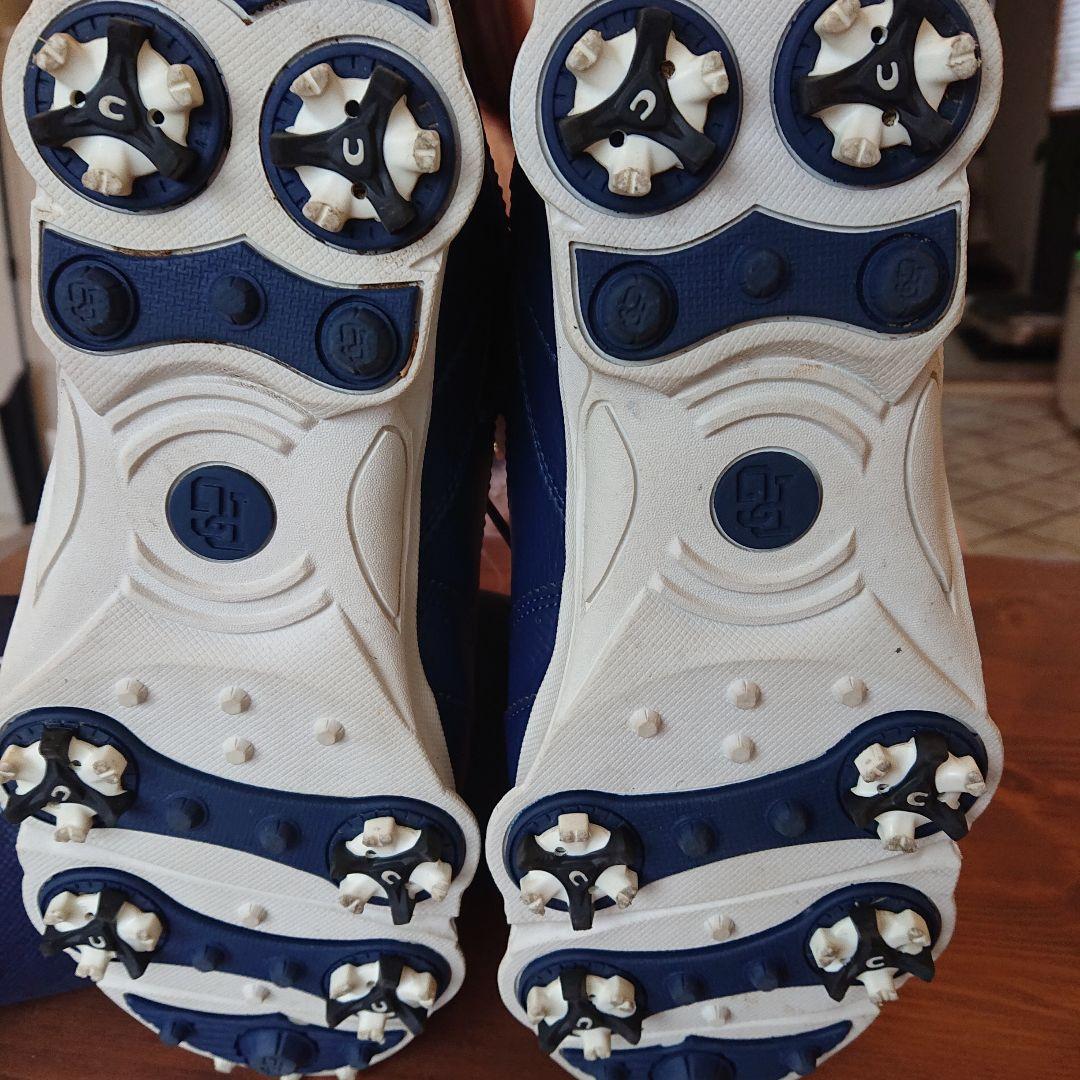 PEARLY GATES ネイビー ゴルフシューズ