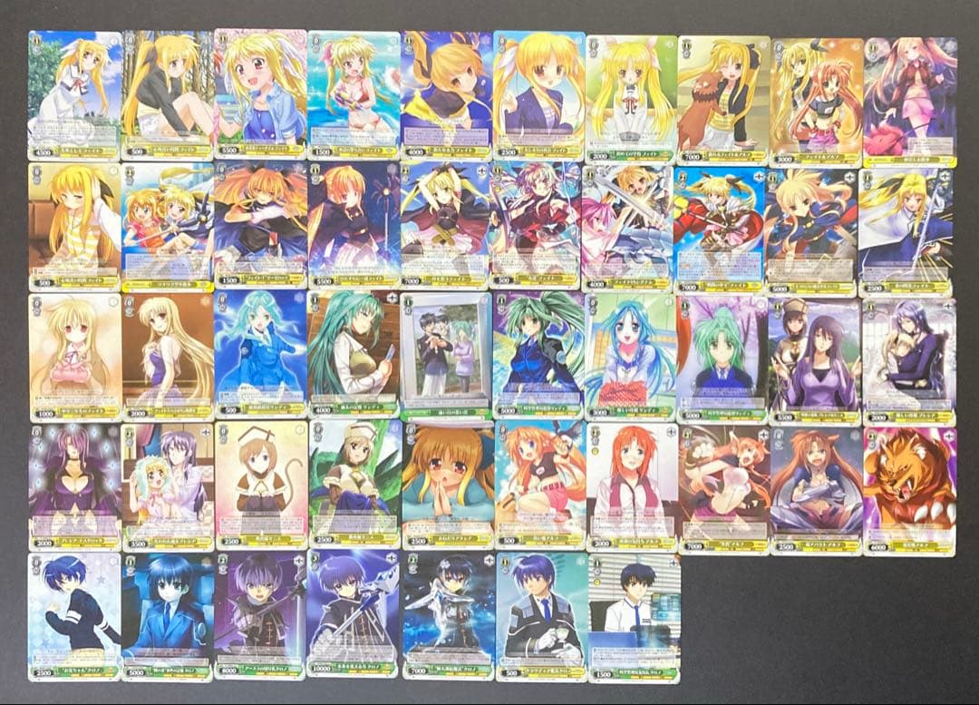 ヴァイスシュヴァルツ　魔法少女リリカルなのは　３７６種類まとめ