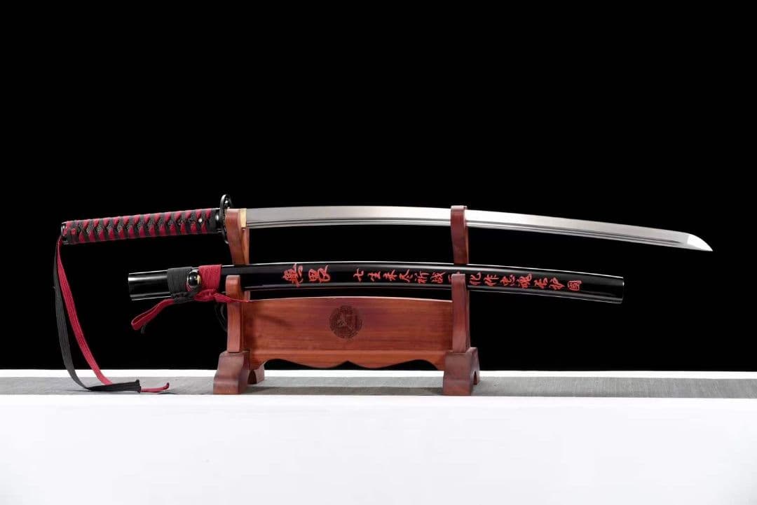 【畏れざる忠魂】中炭素鋼武士刀 武具　刀装具　日本刀　模造刀 居合刀