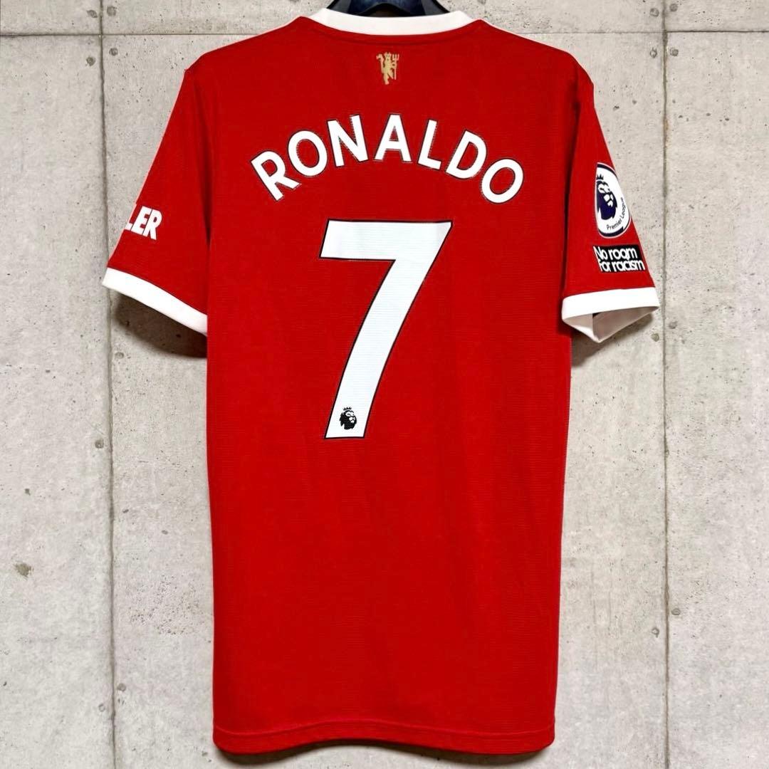 【極美品！】21/22 マンチェスター・U ♯7 C・ロナウド【Lサイズ】