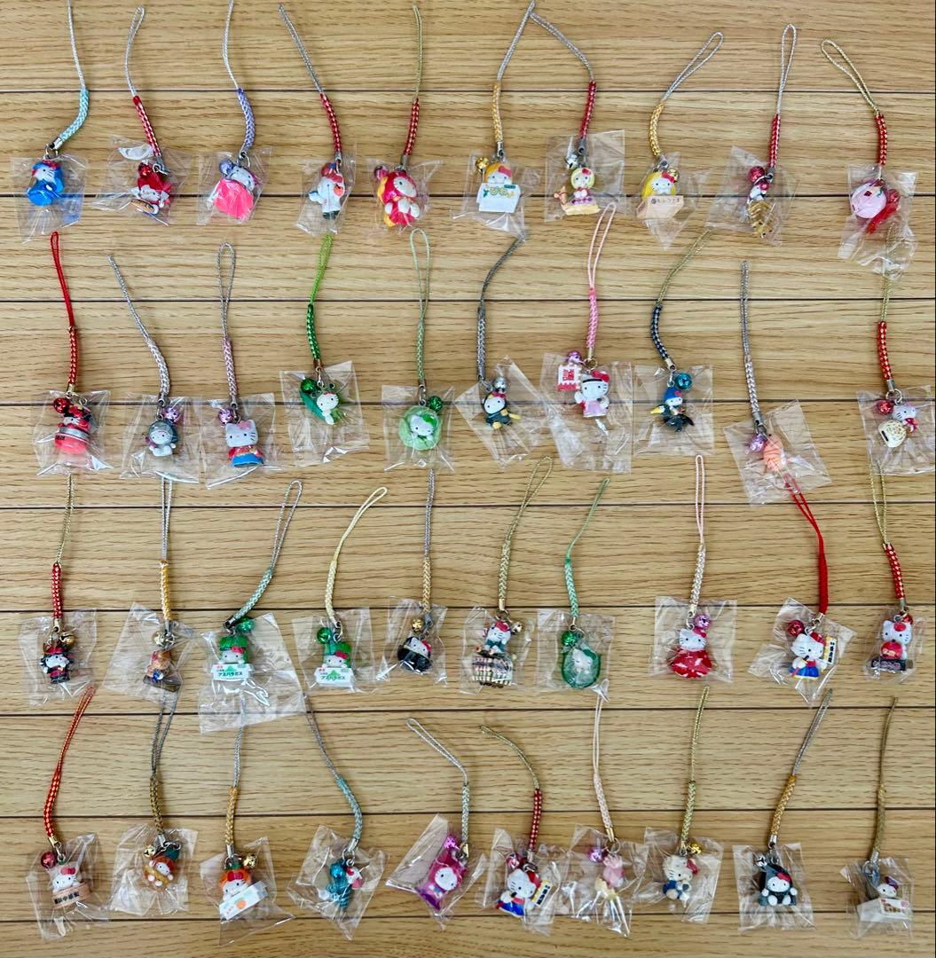 ハローキティ ご当地根付　ストラップ ・グッズ多数200個＋おまけ