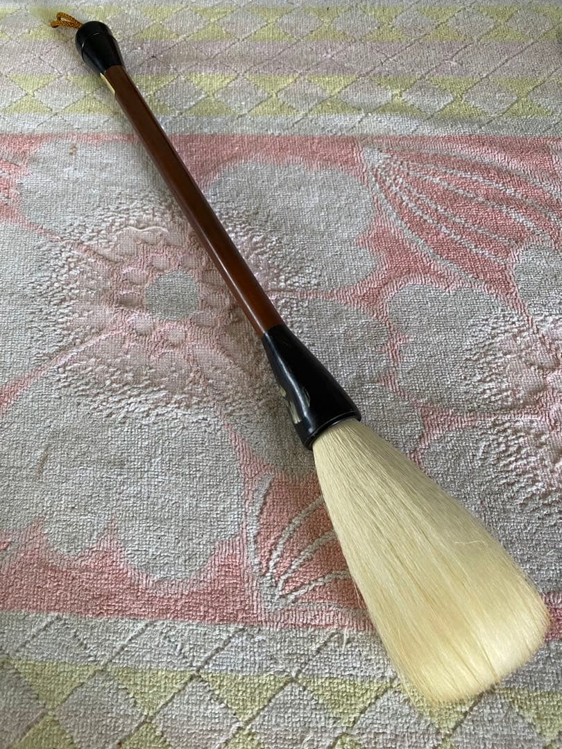 宿浄　純羊毛　和光堂　大筆　熊野筆　伝統工芸品　筆　定価20万円　43