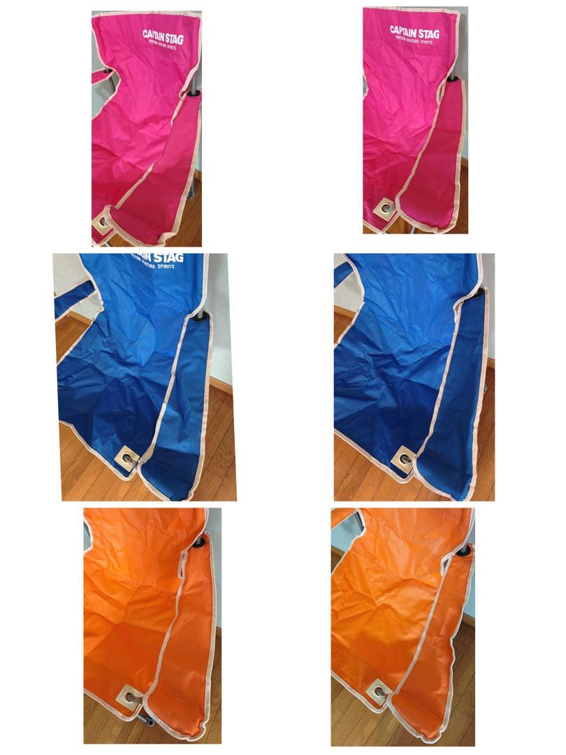 CAPTAIN STAG アウトドアチェア　6脚セット