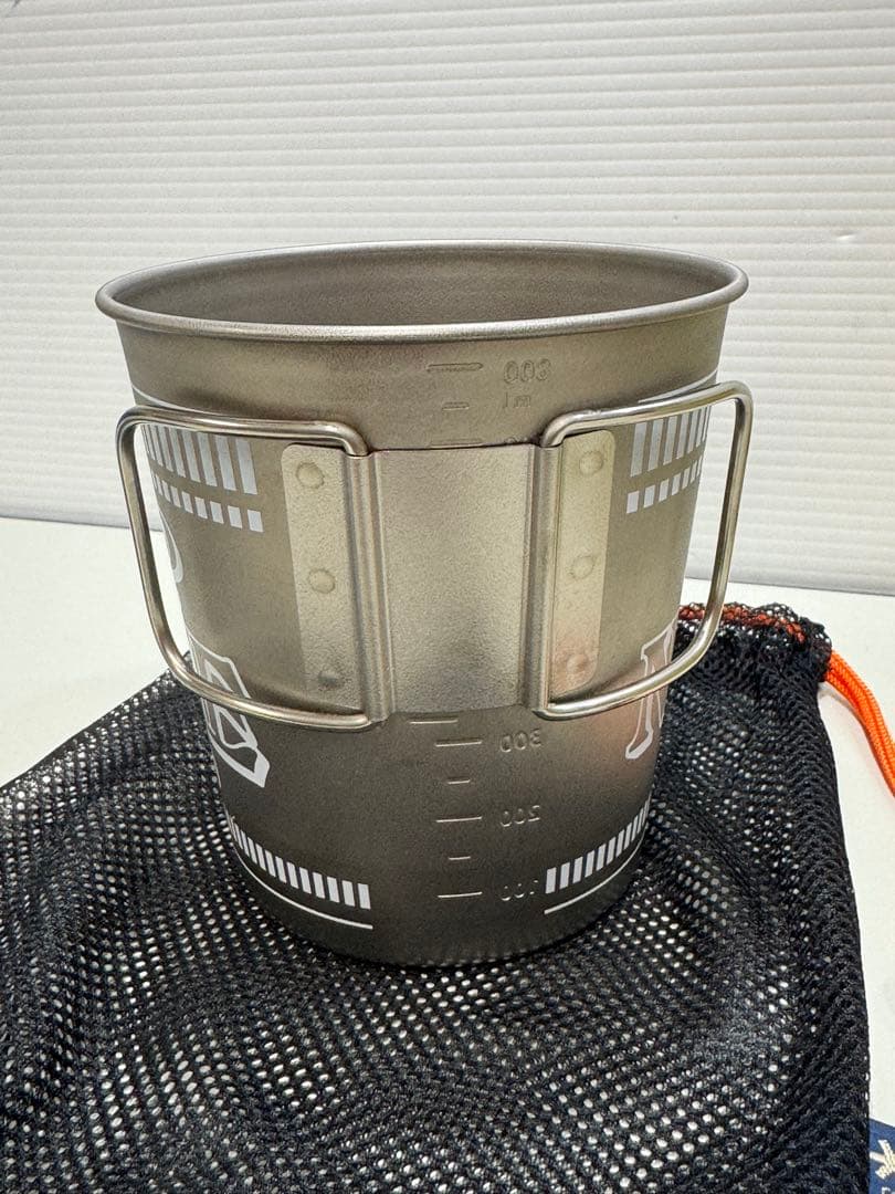 『廃盤品 』NISSIN カップヌードル型チタンクッカー SCS-070NI