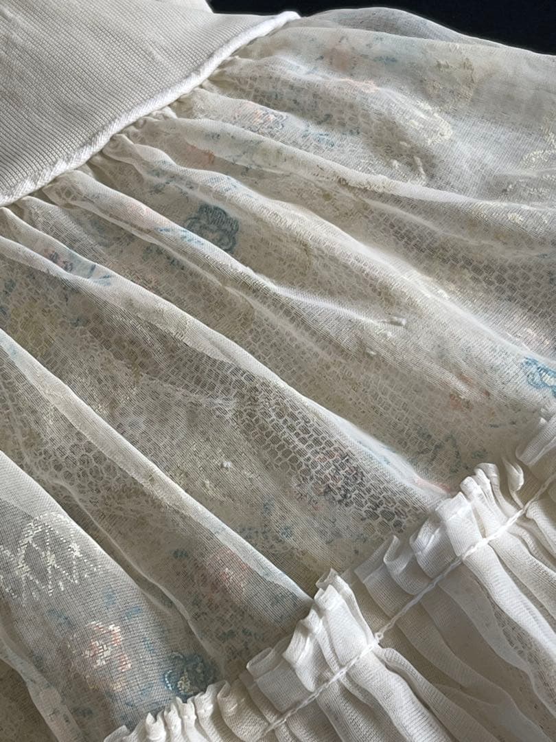 アンティークヴィンテージマネキントルソー ペチコートスカート コルセットドレス