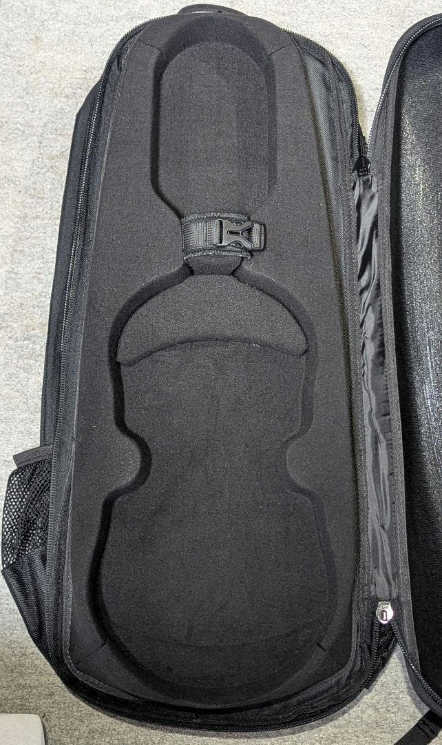 JML バイオリンケース　シェル構造バックパック型　マットピンクカラー