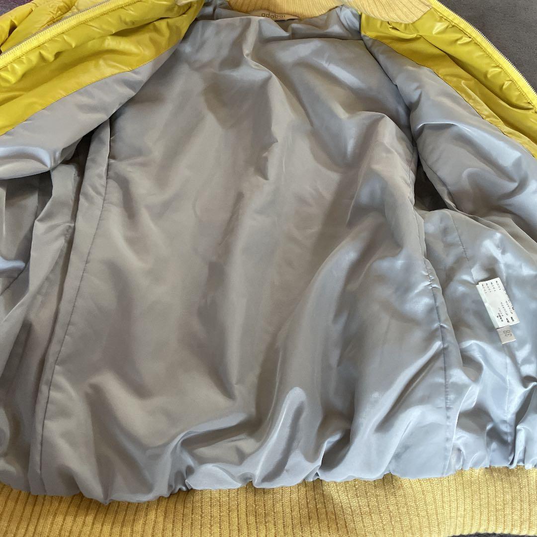 アダバット　イエロー　ニット　ナイロン　上下　セットアップ　スカート　ゴルフ