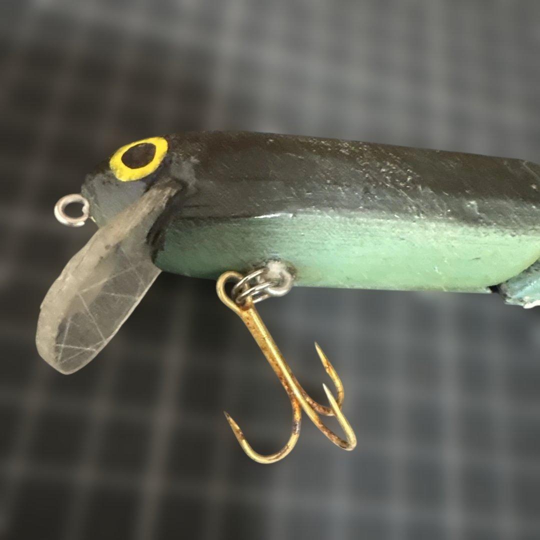 希少　アランコール　ACプラグ ACミノー グリーン・ブラック系　オールド