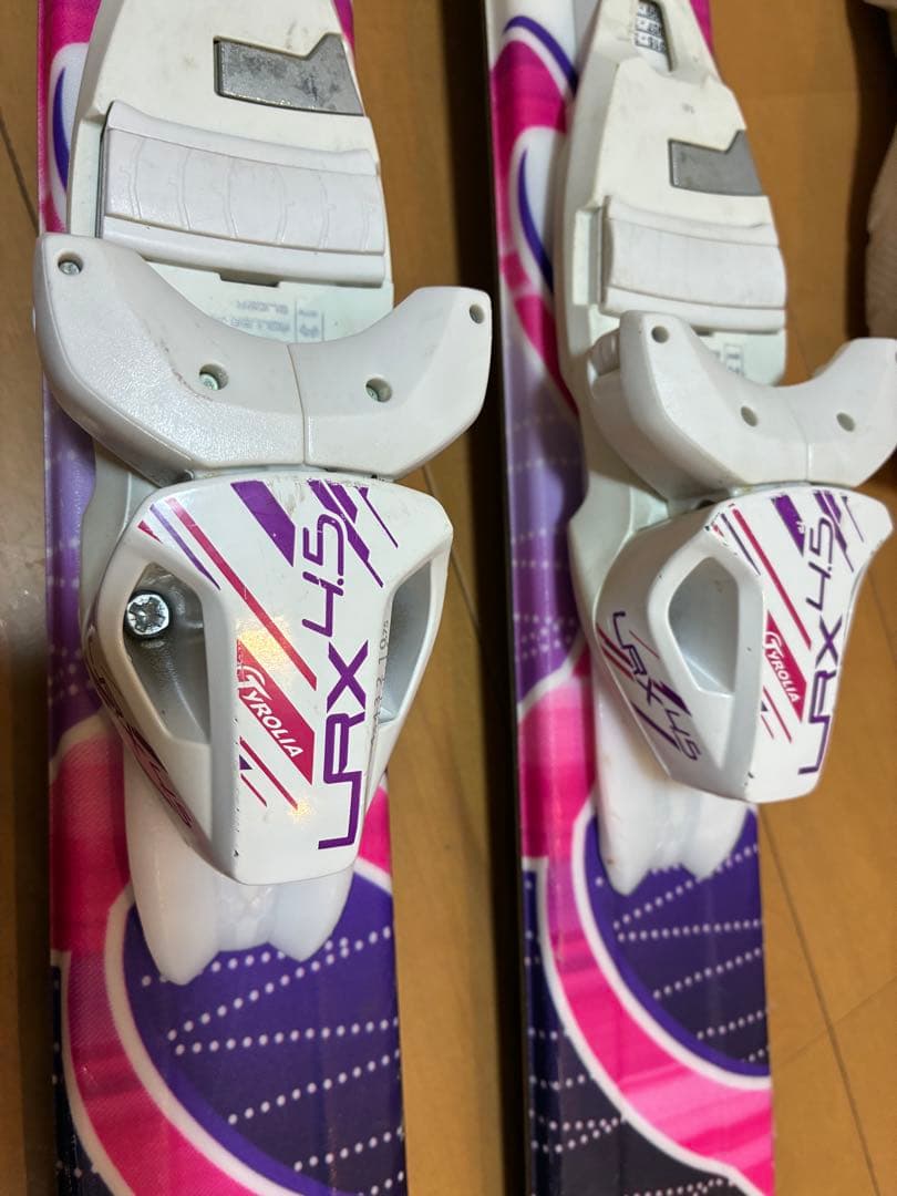 超美品スキーセット板137cm靴23.5か24cm 130〜152cmくらいの方