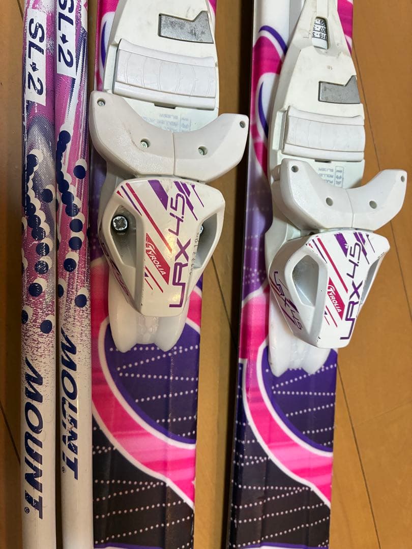 超美品スキーセット板137cm靴23.5か24cm 130〜152cmくらいの方