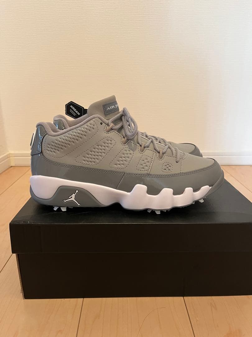 Air Jordan 9 グレー スニーカー　ゴルフシューズ