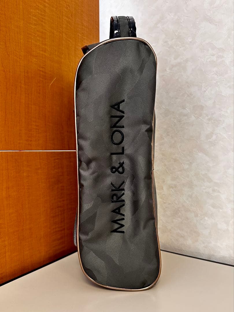 MARK & LONA ★カモ★ブラック★シューズケース★マークアンドロナ★美品