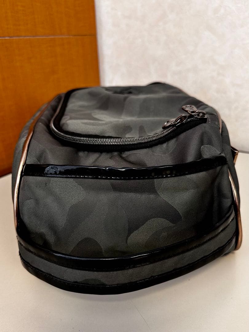 MARK & LONA ★カモ★ブラック★シューズケース★マークアンドロナ★美品