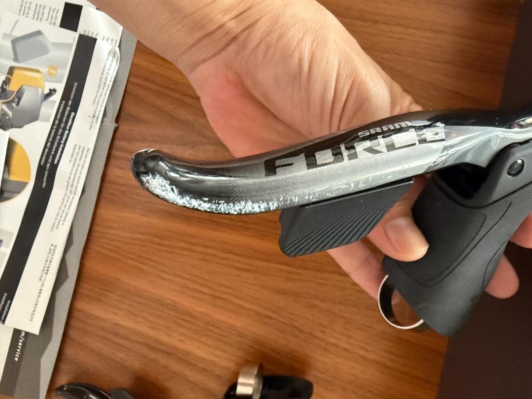 SRAM FORCE eTap AXSの1x12s リムブレーキセット