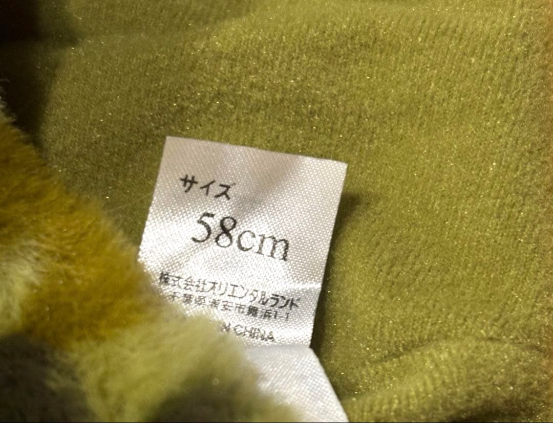 東京ディズニーリゾート　ミッキー　ファンキャップ　迷彩　緑