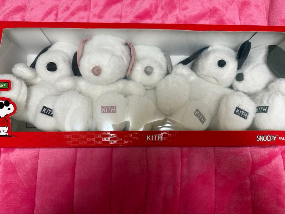 Kithスヌーピーぬいぐるみ新品未開封