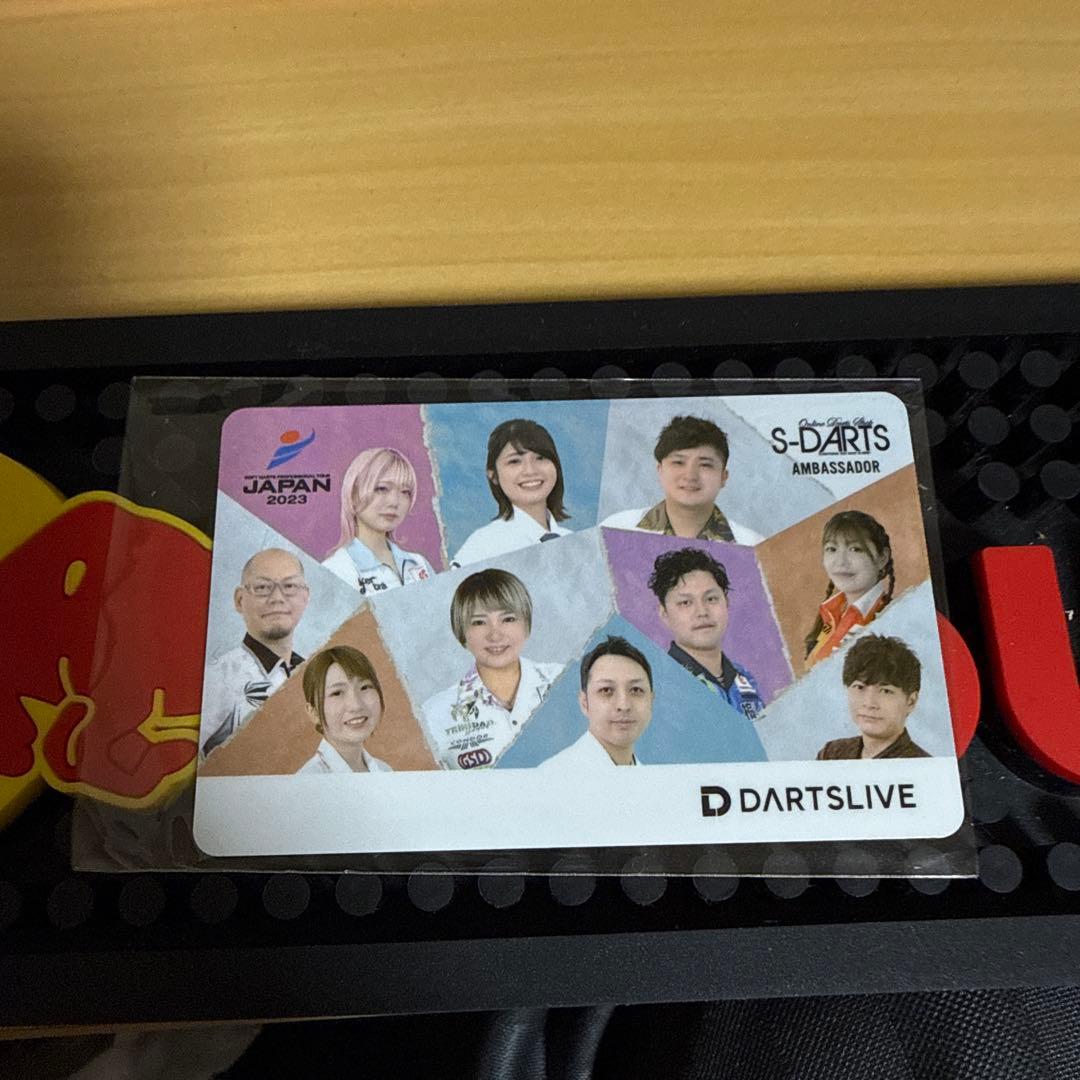 ダーツライブカード S-DARTS AMBASSADOR