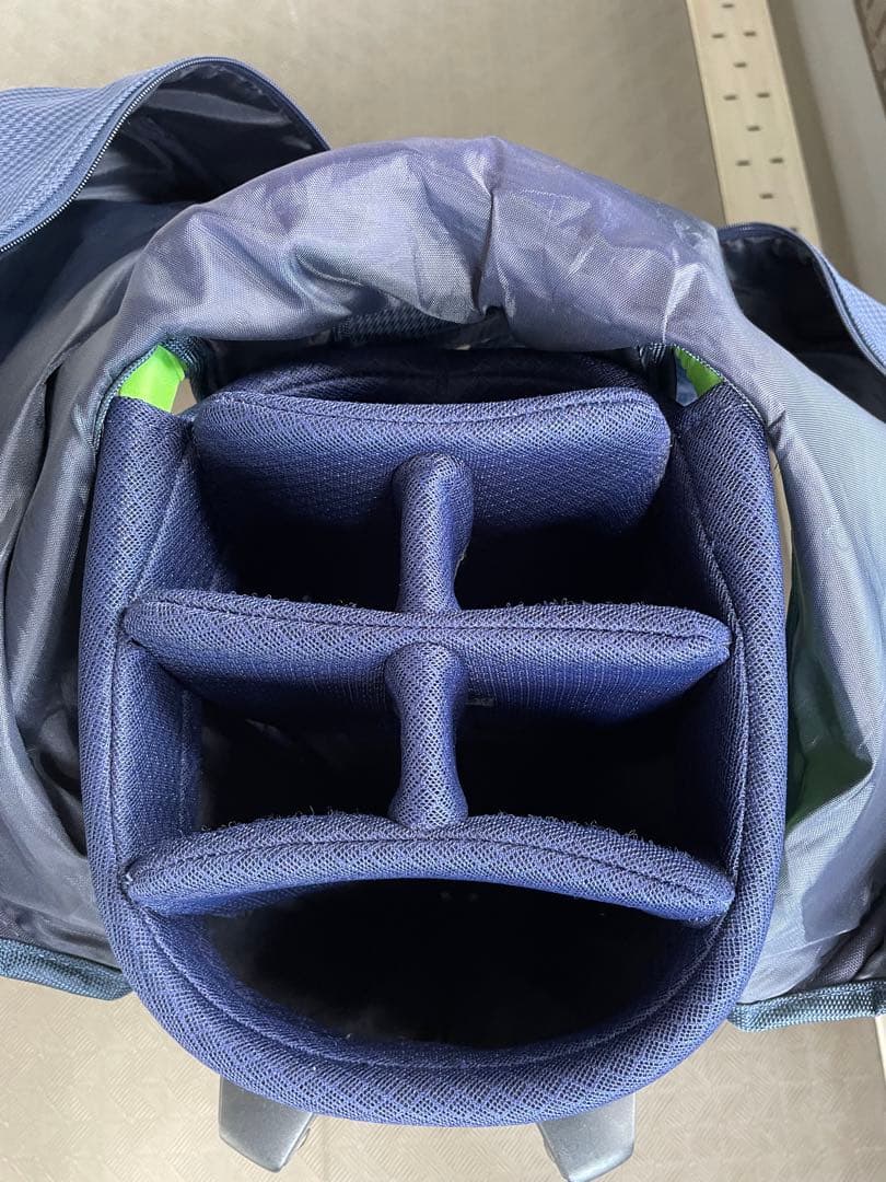 23GOLF スタンド式キャディバッグ ネームプレート（未使用）つき