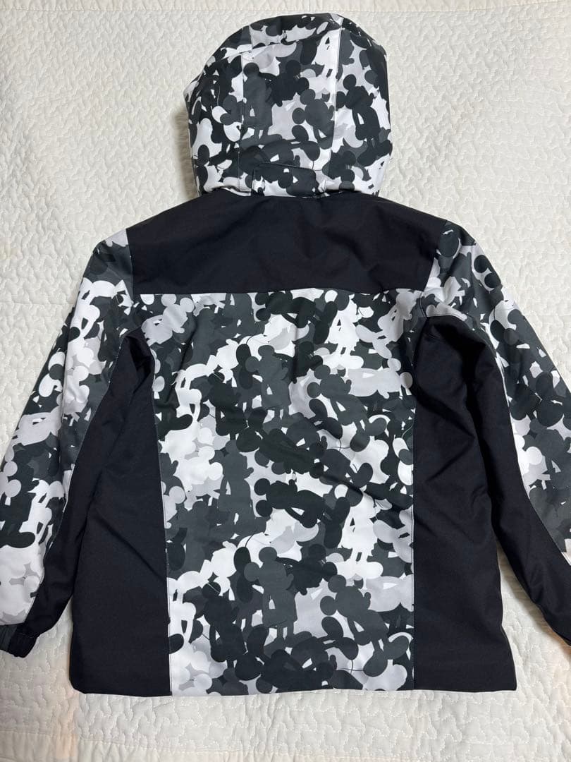 PHENIX 子供用スキーウェア ブラック　ミッキー