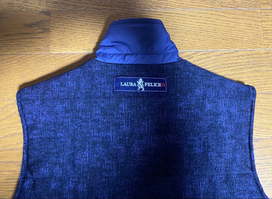 中綿ベスト ラウラフィリーチェ ゴルフ 切替デザイン