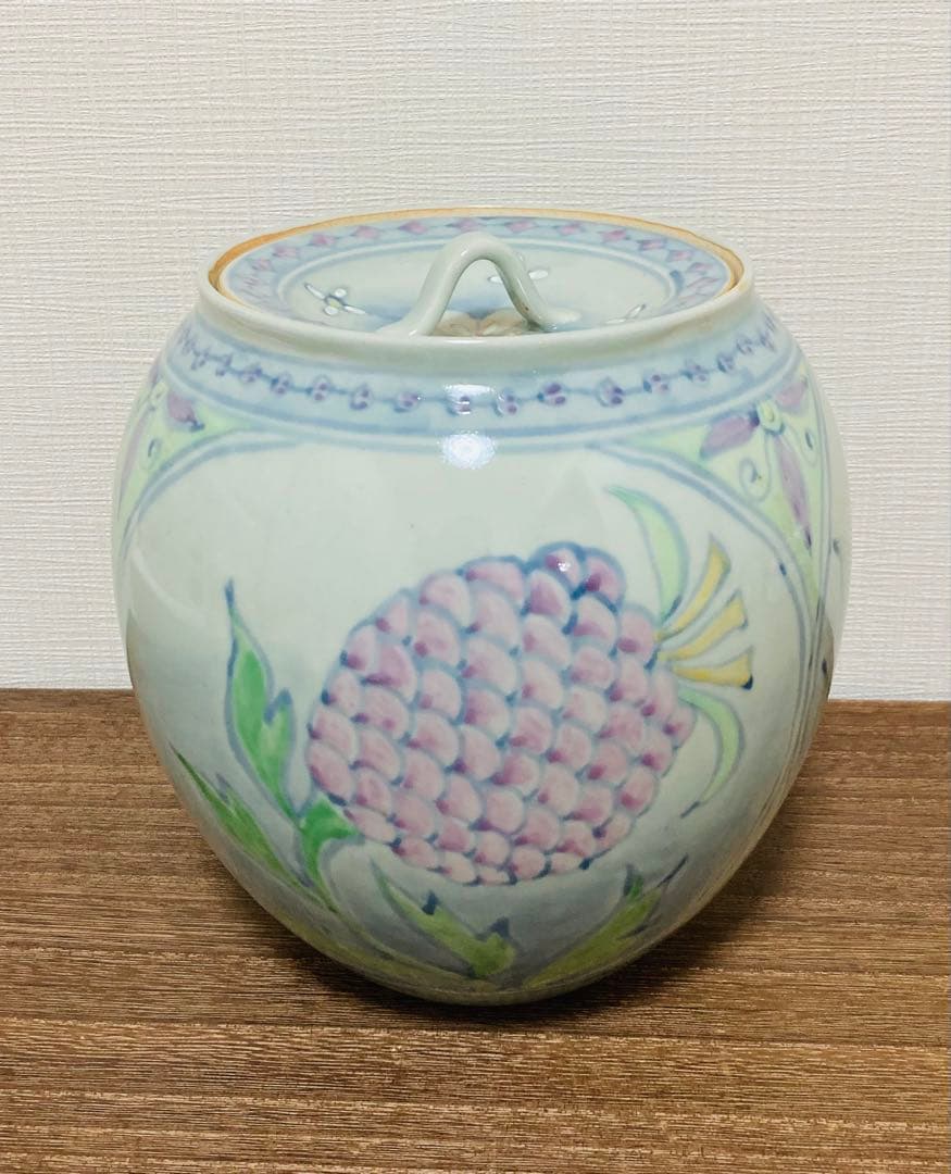 ルーシーリー　佐藤走波（五代）　中国絲綢文　水指