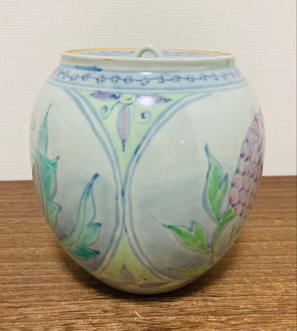 ルーシーリー　佐藤走波（五代）　中国絲綢文　水指