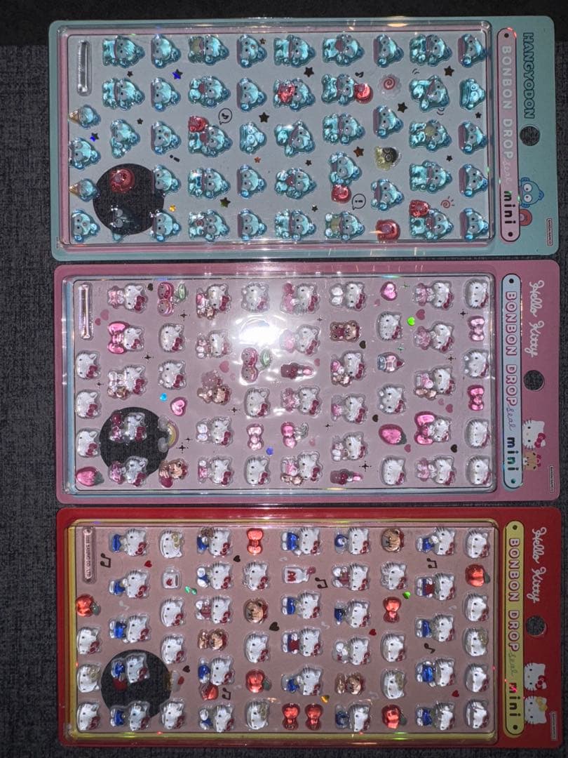 サンリオ ボンボンドロップシールミニ コンプリートセット 正規品