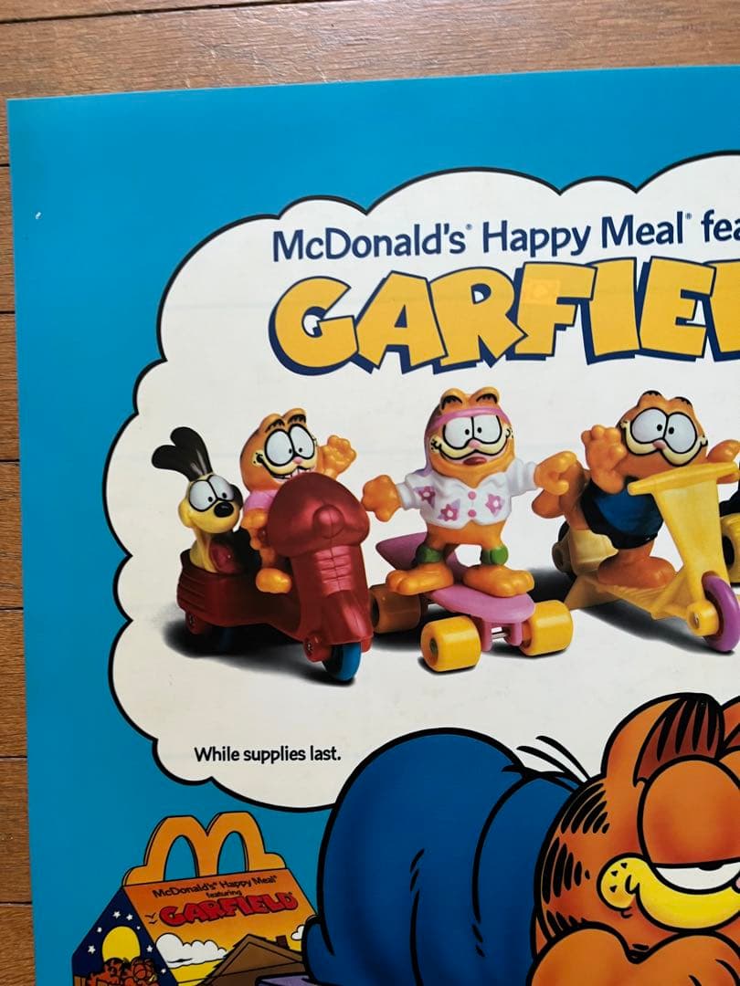 USAマクドナルドのガーフィルドのボード