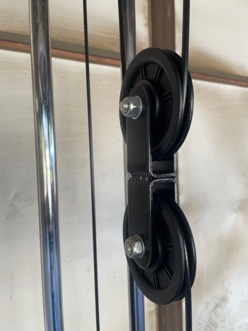 【ホームジム一式】スタック付パワーラック/ベンチ/シャフト/プレート/その他