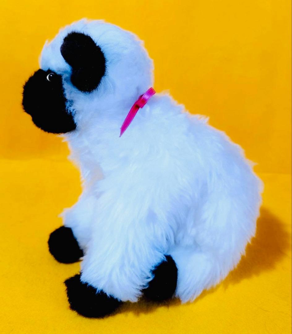 1980年代製モンスイユ羊人形ぬいぐるみMONSEUIL昭和レトロ動物フィギア