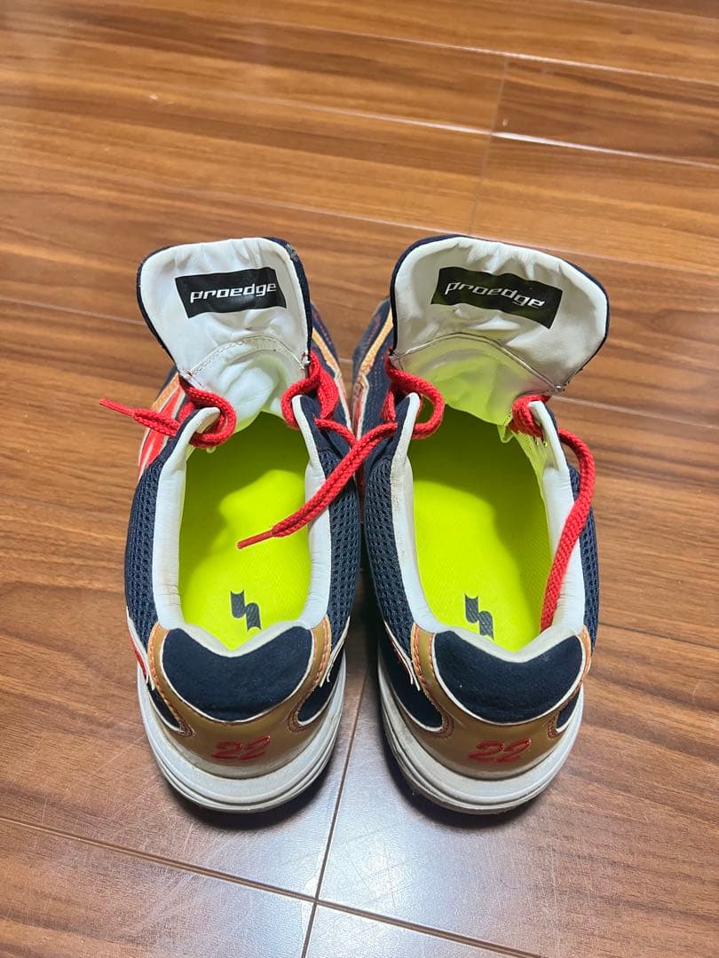 SSK スパイク　プロエッジ　ネイビー×ゴールド　28.5cm