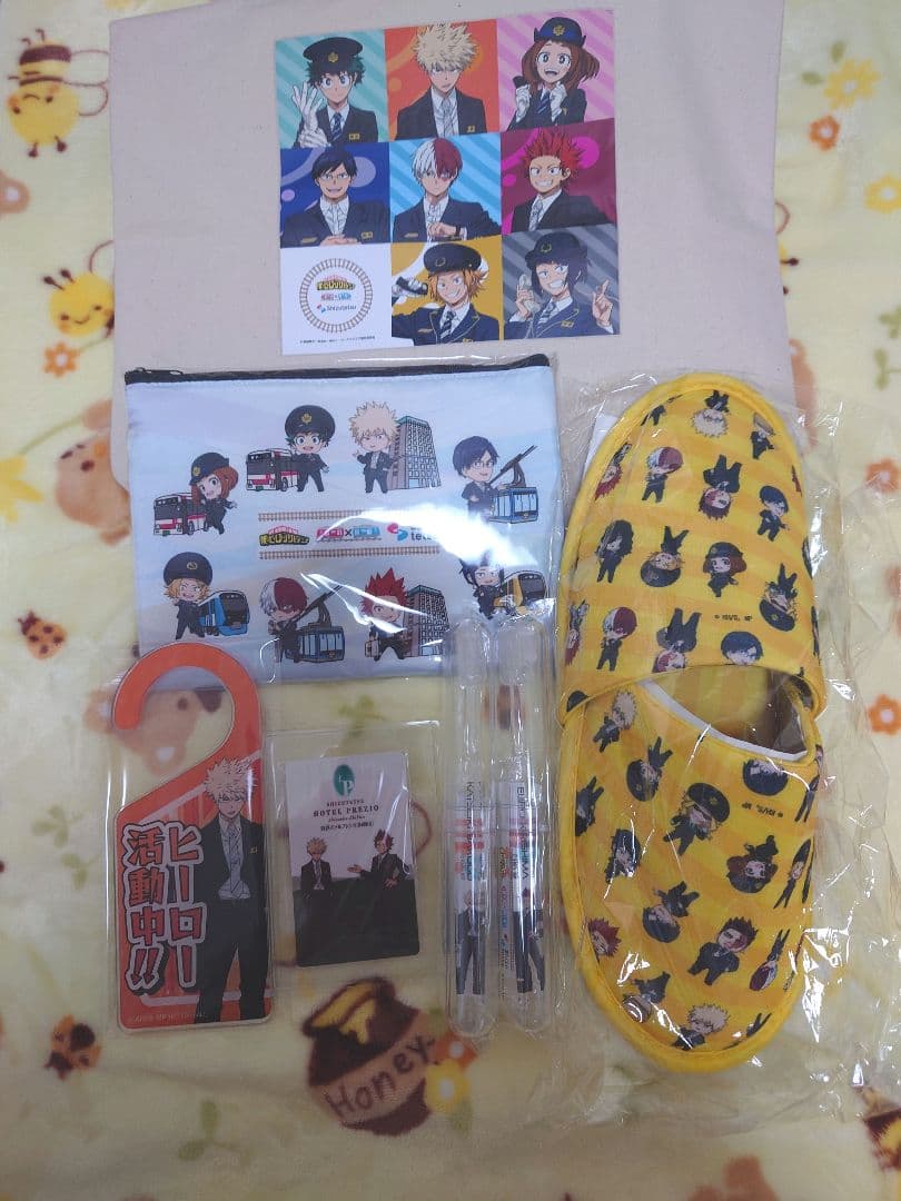 爆豪勝己、切島鋭児郎/ホテル特典/静鉄コラボ/ヒロアカ