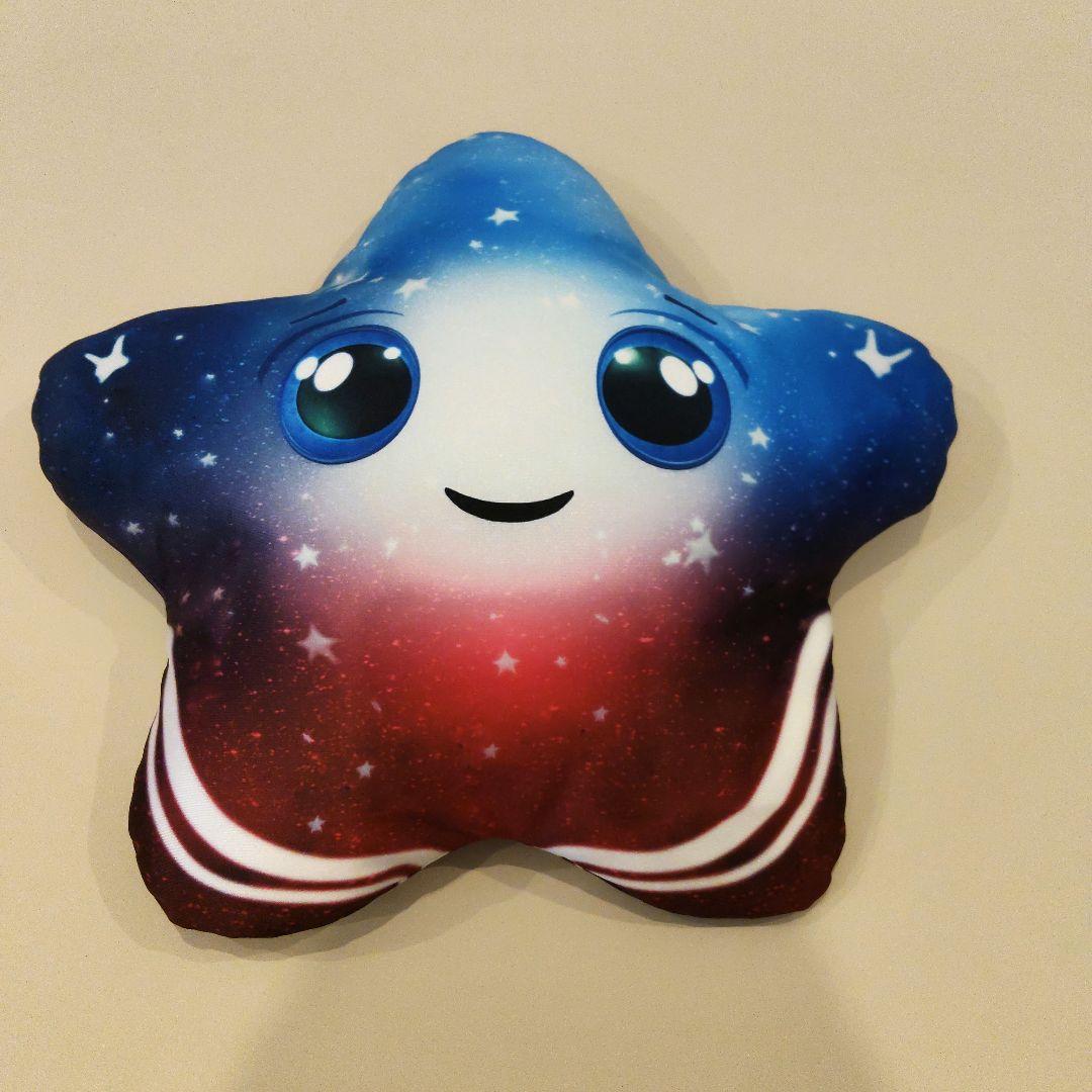 希少品　スパーク　ぬいぐるみ　リバーシブルネックピロー　アメリカ館　大阪万博