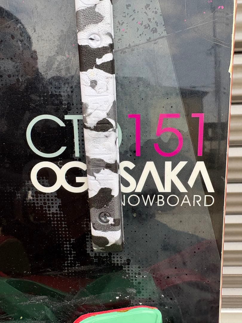 OGASAKA　スノーボード CTD151cm　ビンディング付き