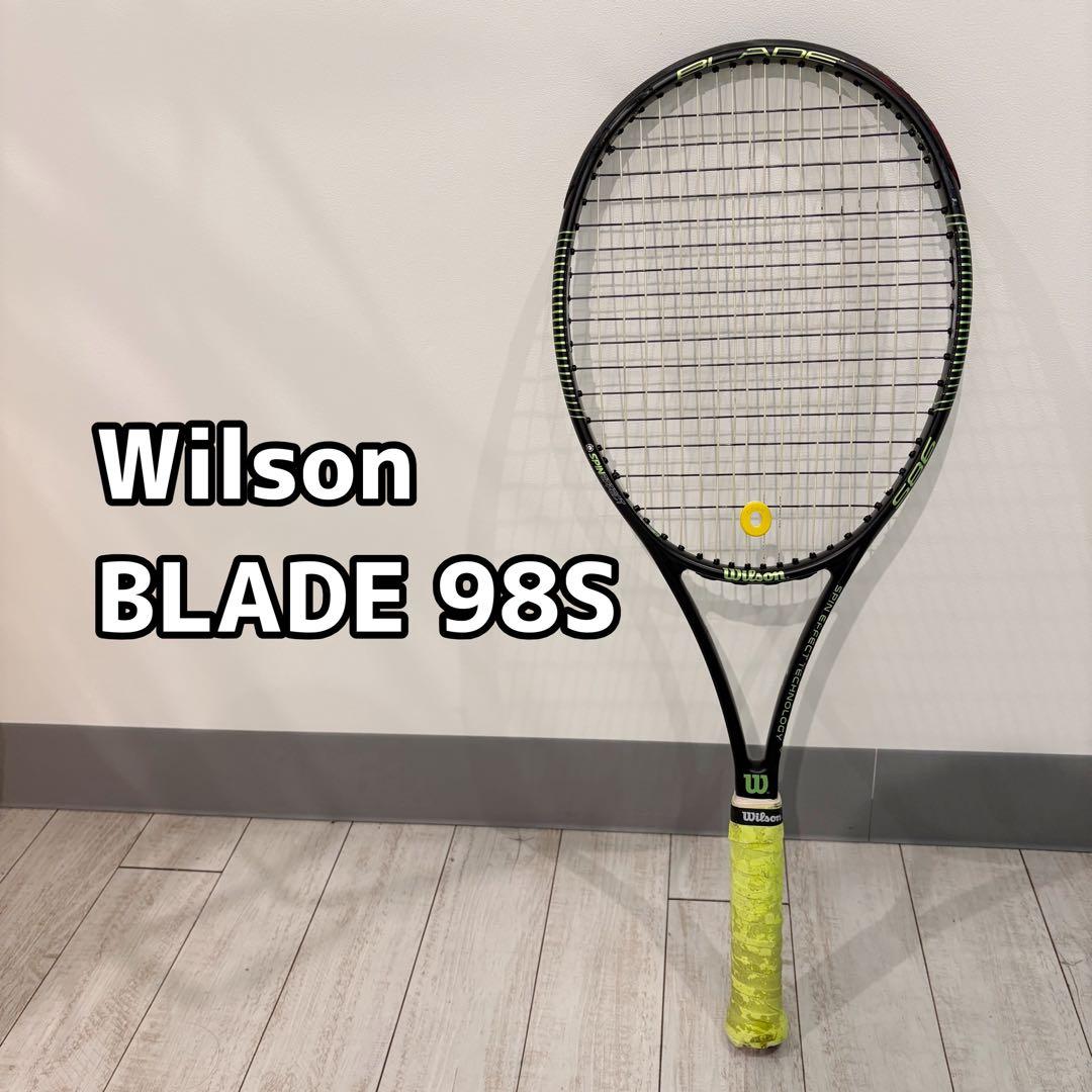 【美品】Wilson ウィルソンBLADE ブレード 98S スピン