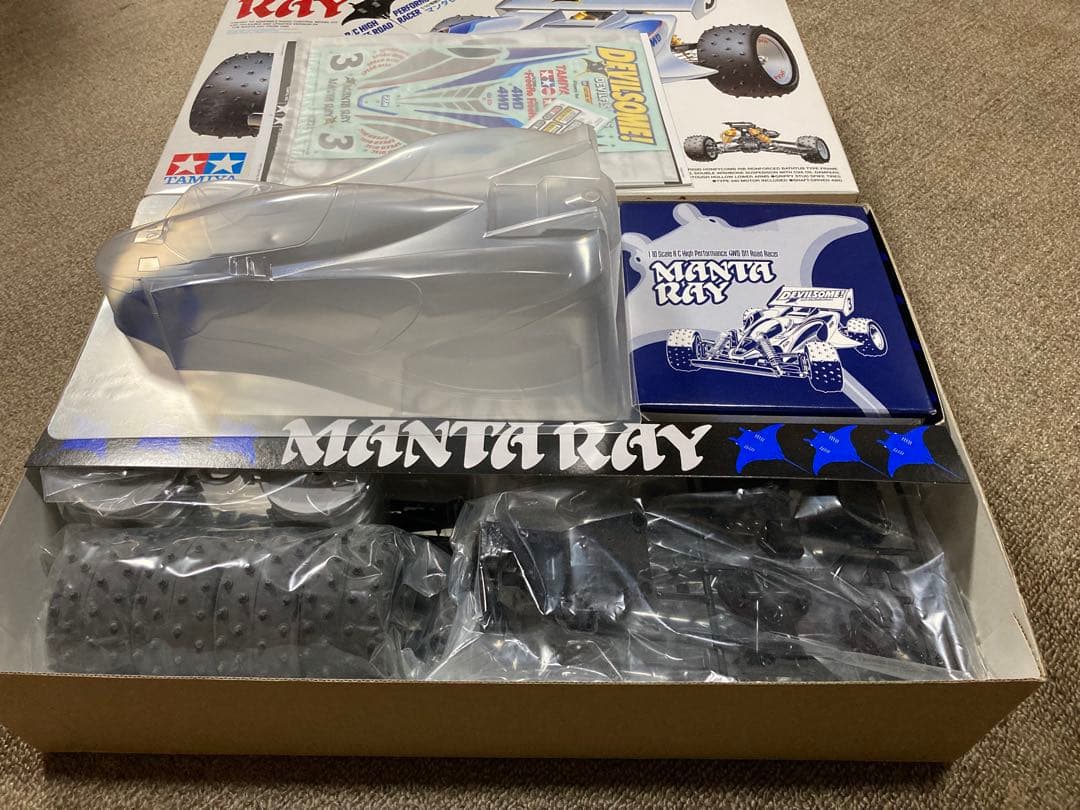 タミヤ　マンタレイ　未使用　未完成