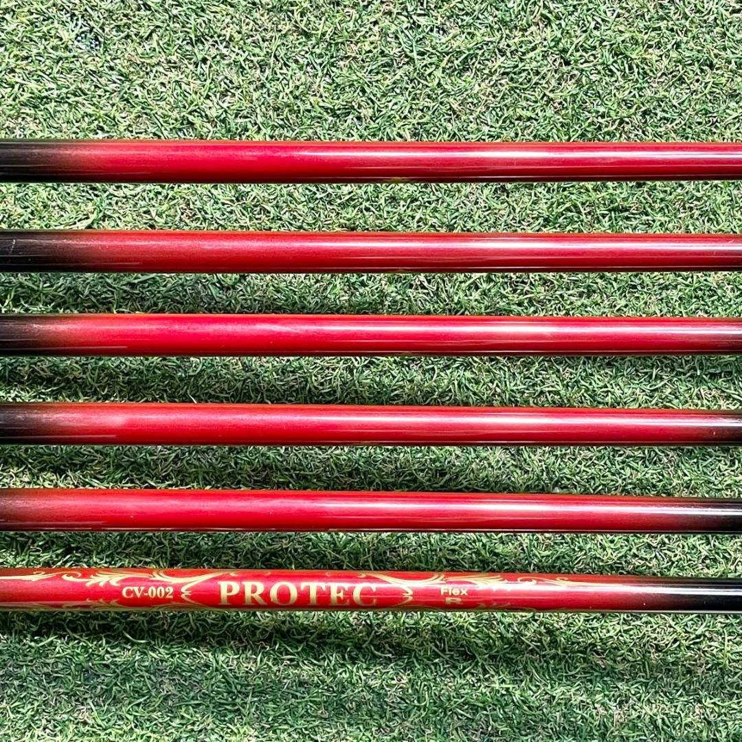 【希少】プロテック PROTEC CV-002 アイアンセット 6本 R 右利き