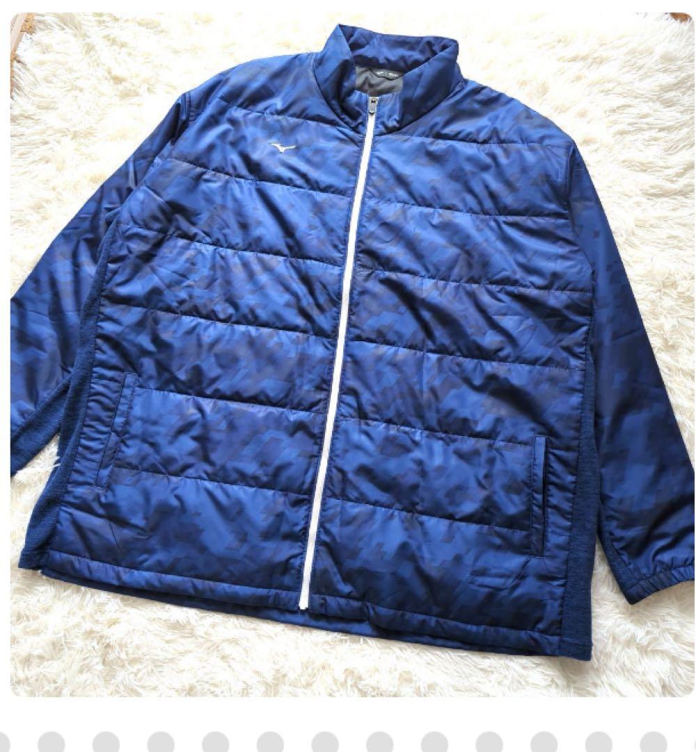 ミズノゴルフ　ブルゾン　パンツ　セット　発熱素材　ブレスサーモ　6L 大きい