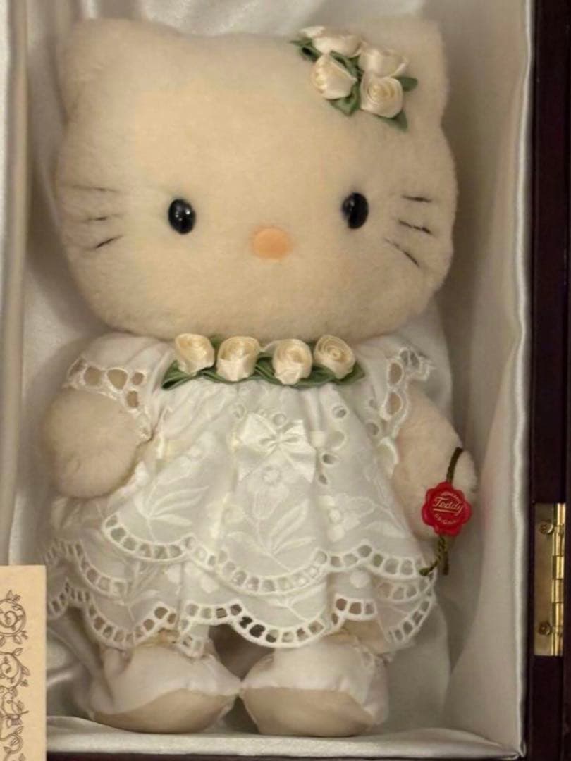 激レア☆ハローキティ☆ハーマン社コラボぬいぐるみ☆500体限定☆1999年 新品