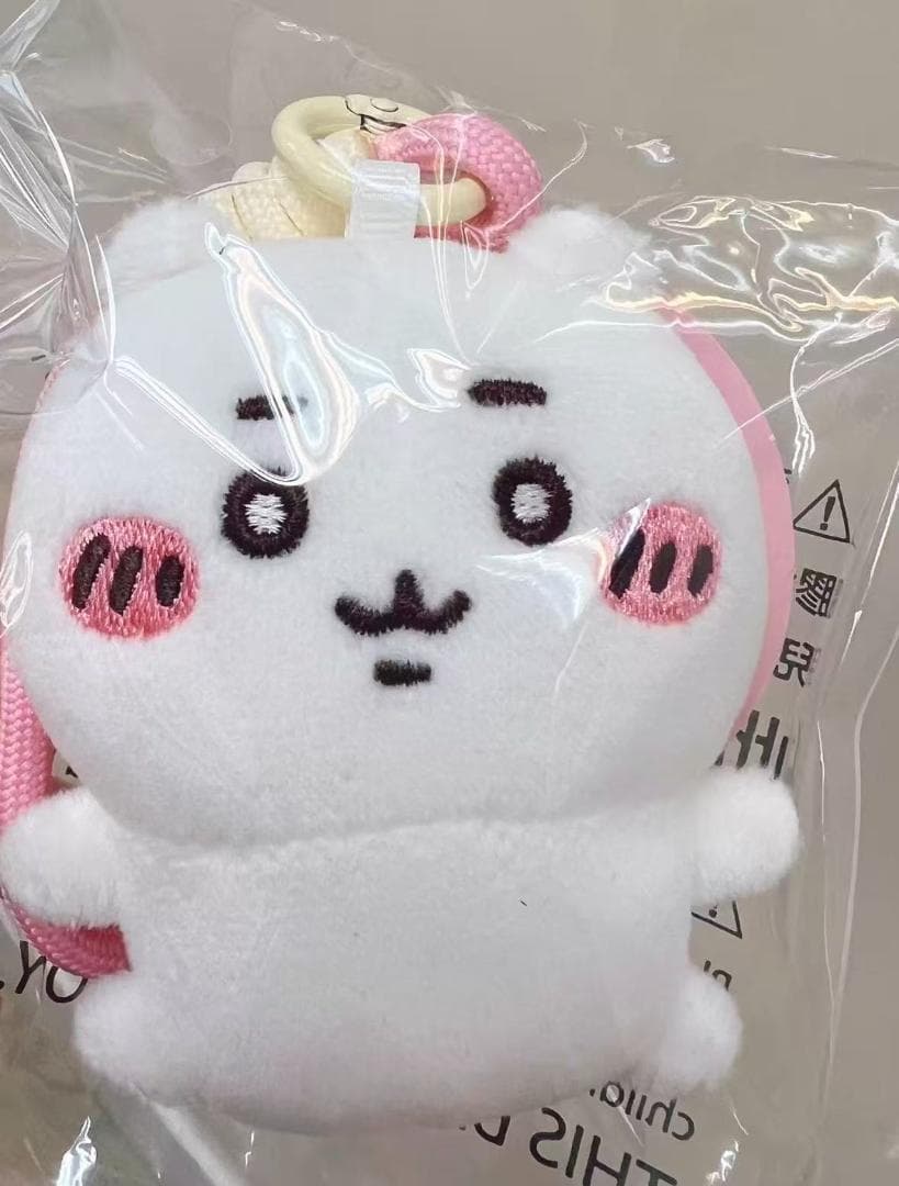 中国香港限定 セブンイレブン まんまる目 ちいかわ ぬいぐるみキーホルダー