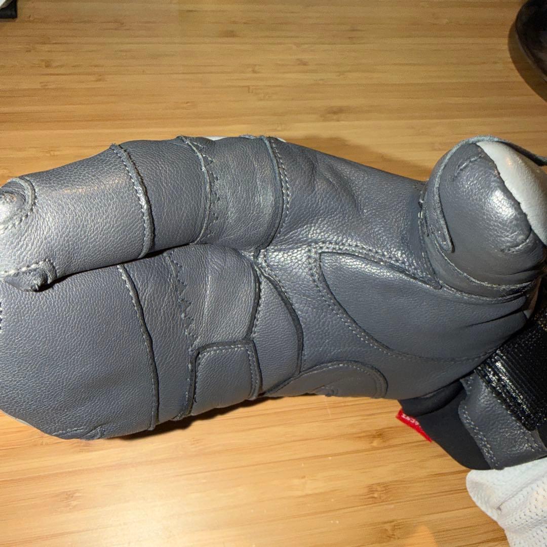 松岡手袋 ミトン グローブ M レザー