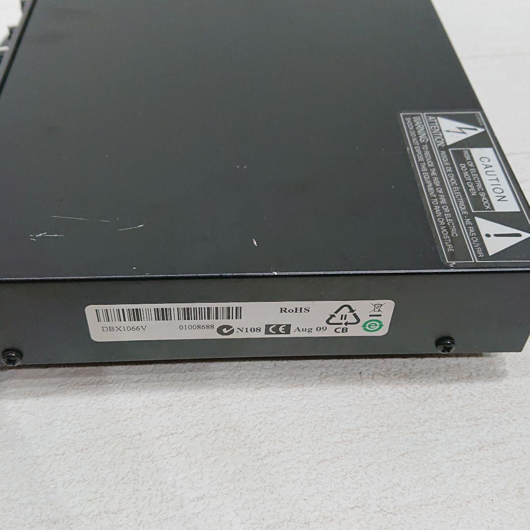 dbx ディービーエックス 1066 コンプレッサー リミッター PA機器 ③