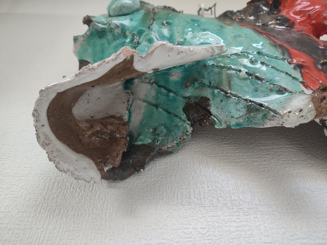 森正　作　馬酔木窯　魚　アート　陶芸家　貴重　レア