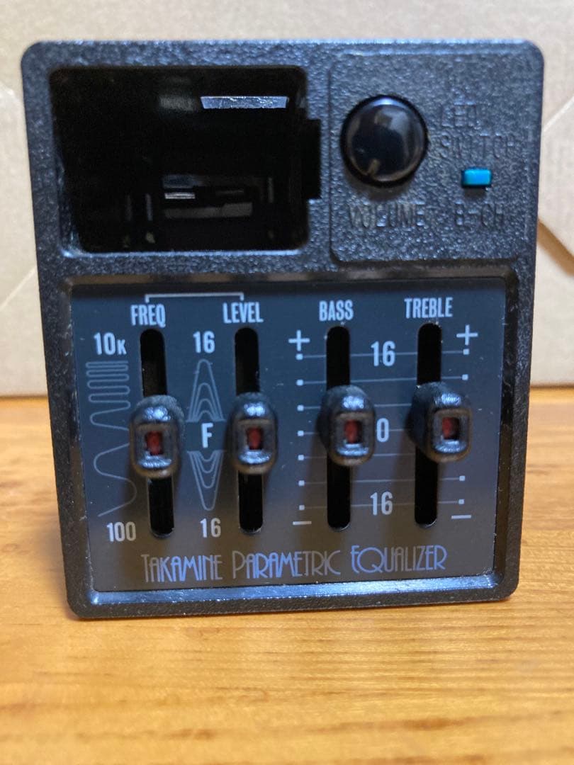 完全動作品 TAKAMINE 赤プリ NPT 初期型 プリアンプ タカミネ 廃盤