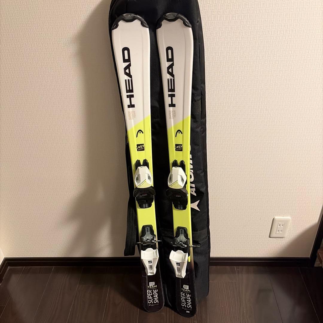 HEAD ヘッド　スキー板　117cm 子供　スキー　スキーバッグ付