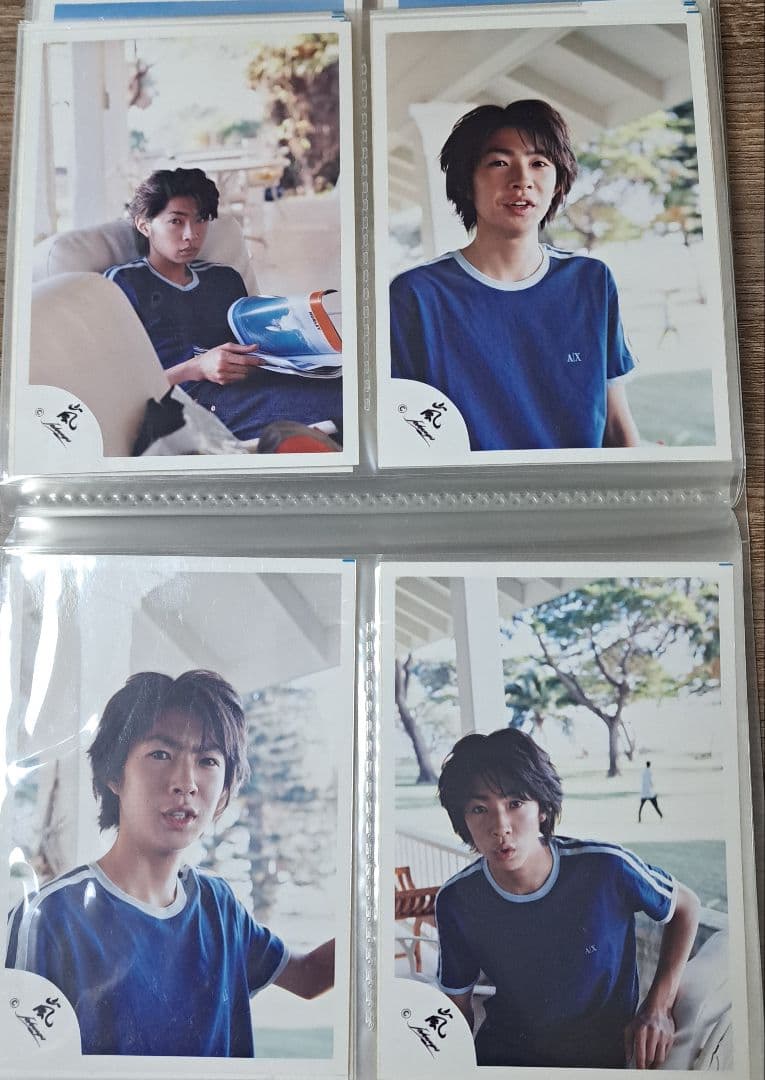 【バラ売り可】公式　嵐　2000-2001年カレンダー撮影 47枚