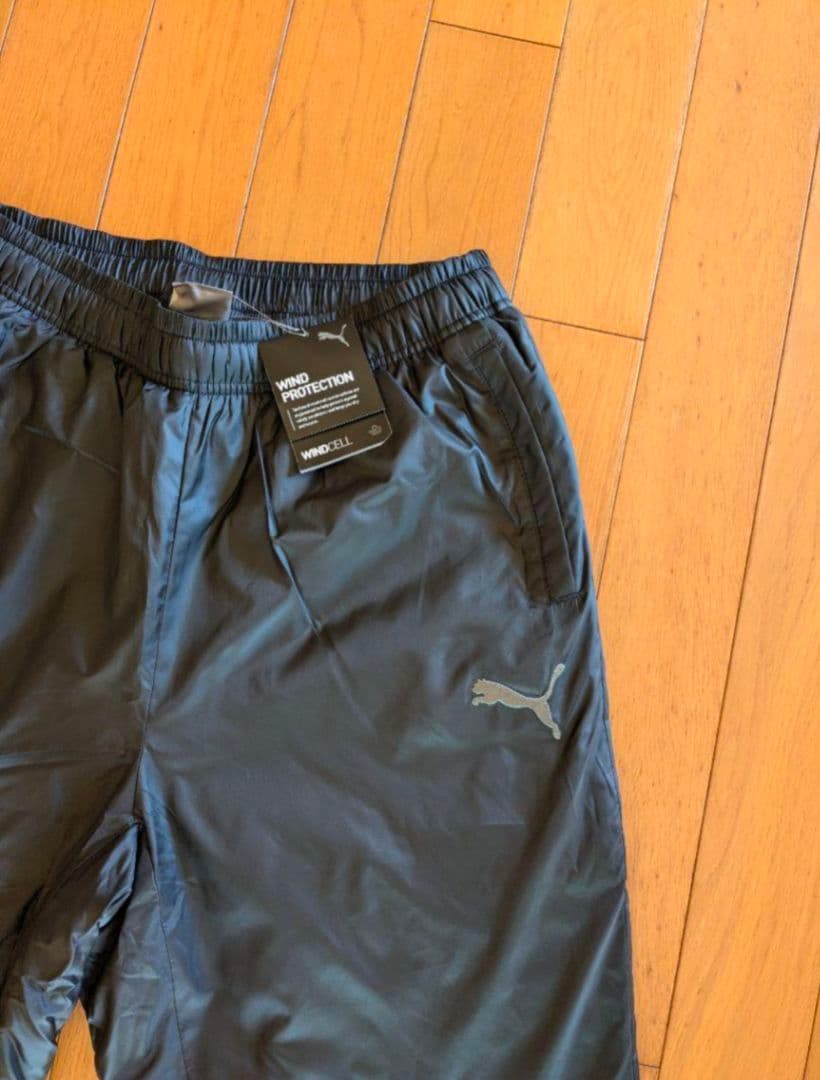 プーマ puma ジャージ パンツ 新品未使用 中綿ウォーマーパンツ 黒