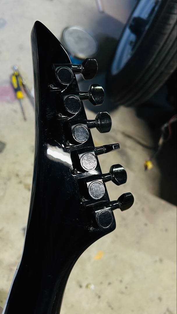 TEJ 布袋モデル風　G柄ファイヤーペイント ※珍しい24F仕様⭐︎samick⭐︎