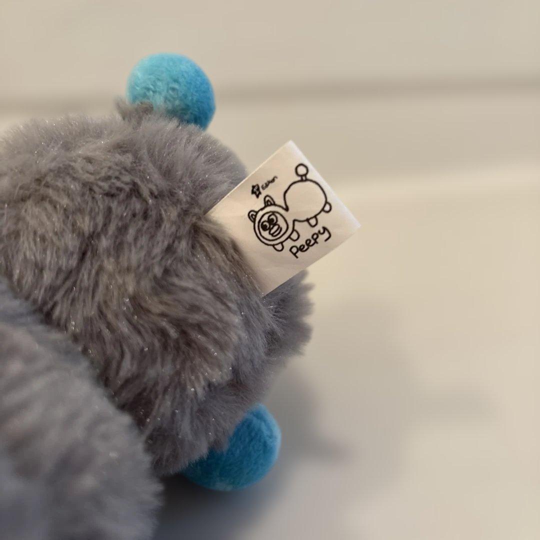 peepy ぬいぐるみ　ピーピー　Itemlabel munmun